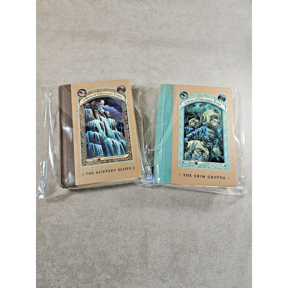 Series of Unfortunate Events Books 10 & 11 Lemony Snicket Hardcover 1st Edition